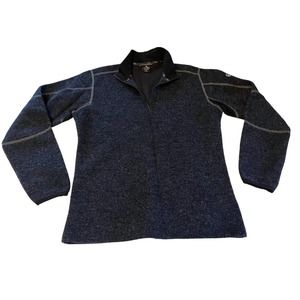 Kuhl Thermokore Navy Blue 1/4 Zip Sweater Medium Mens
